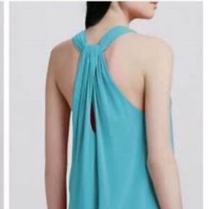 Alice + Olivia Liz Twistback Silk Tunic Dress